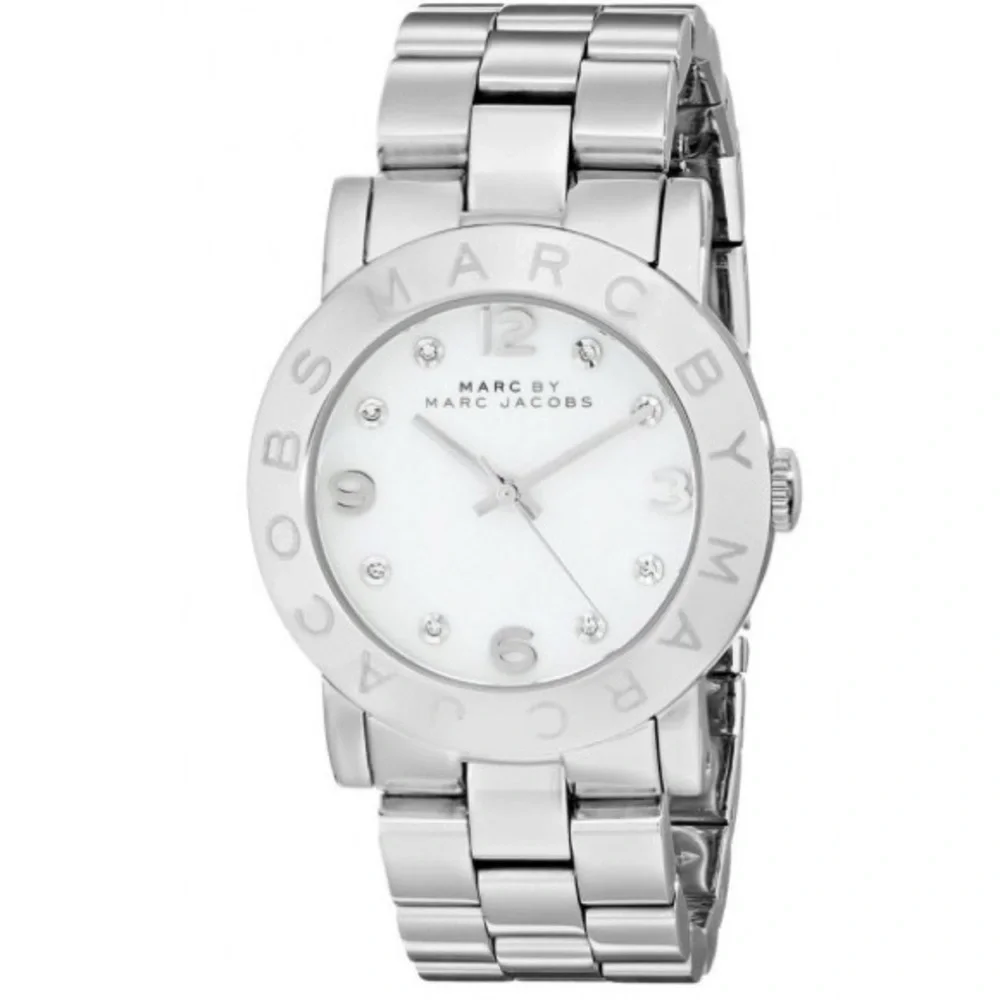 MARC BY MARC JACOBS AMY MID SIZE STAINLESS STEEL WOMENS WATCH EUC